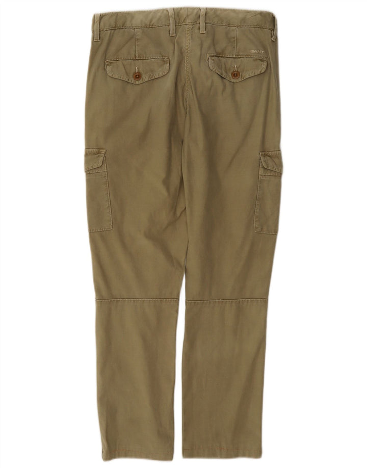Gant Dame Slim Cargo Bukser UK 8 Small W27 L26 Khaki
