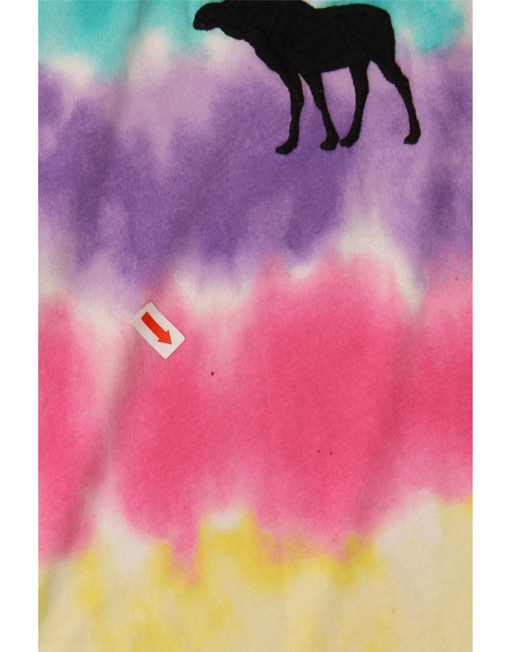 ABERCROMBIE & FITCH Grafisk T-shirt til piger 13-14 år Flerfarvet