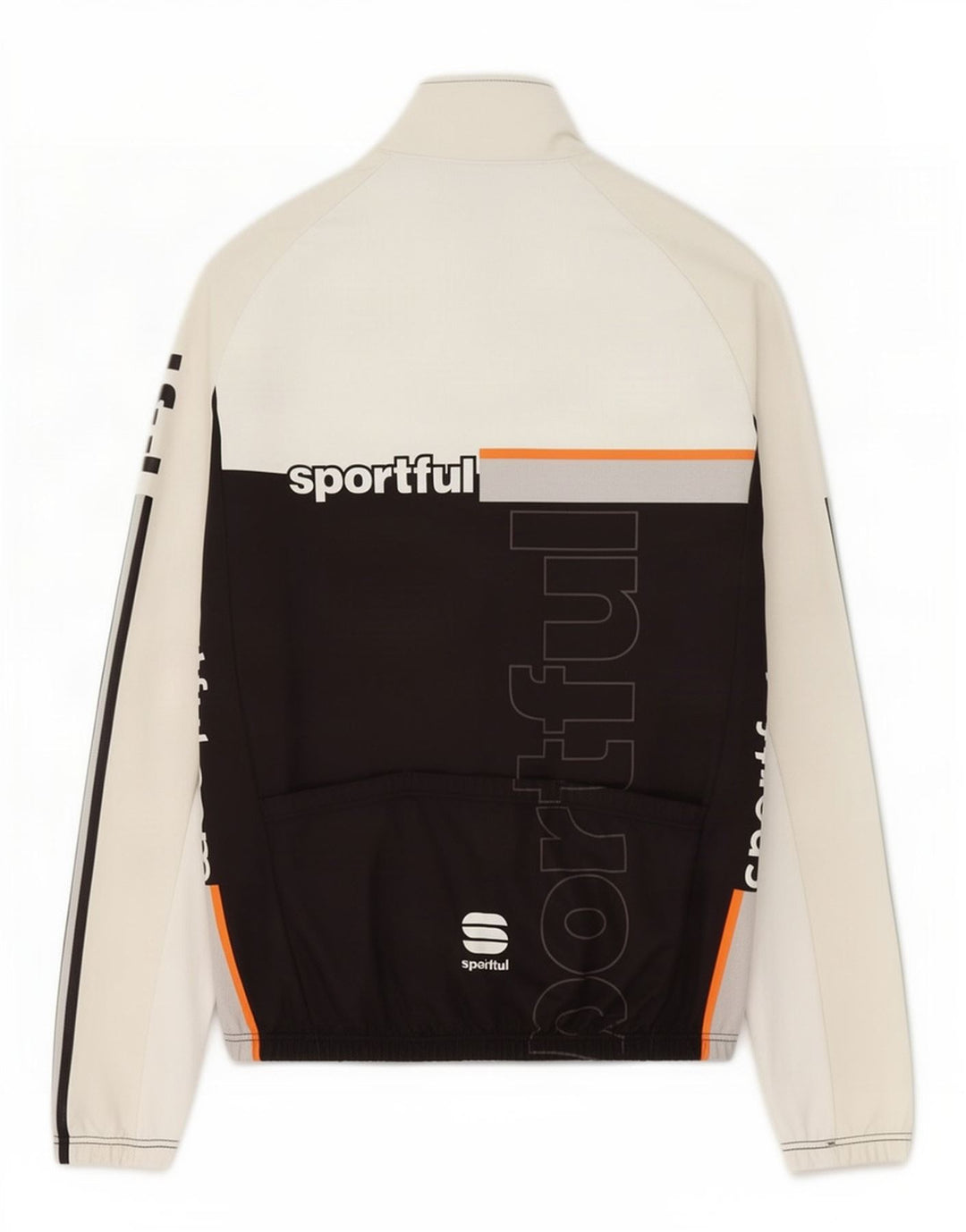 Sportful Herre grafisk træningsdragt Topjakke XL Hvid Colourblock Polyester