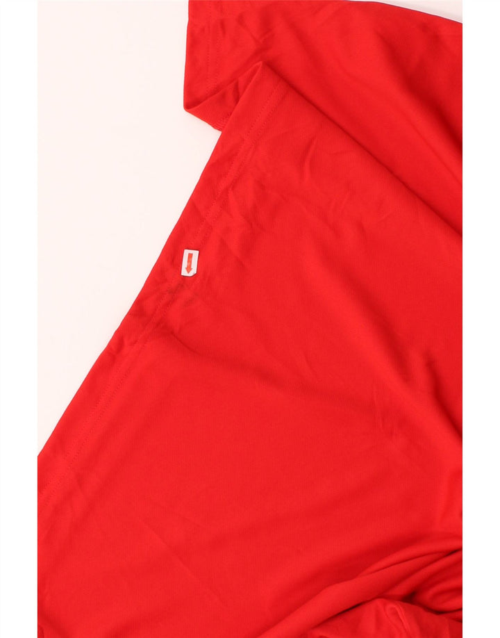 NIKE Mens Polo Shirt XL Red Vintage Nike and Second-Hand Nike from Messina Hembry 