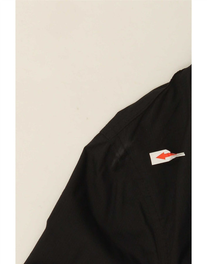 Superdry regnjakke til kvinder UK 10 Lille sort nylon