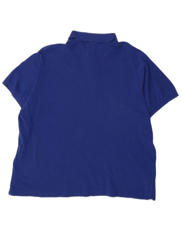 LACOSTE Poloshirt til mænd i klassisk pasform Størrelse 8 3XL Blå Bomuld