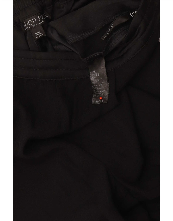 Topshop Dame træningsdragt Bukser Joggers UK 8 Small Black Polyester