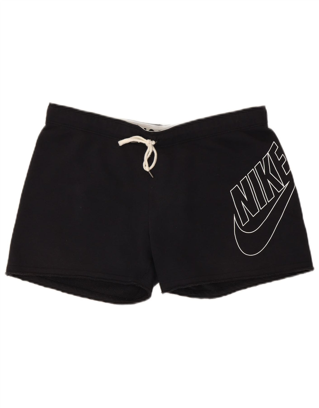 NIKE Grafiske sportsshorts til mænd, medium sort bomuld