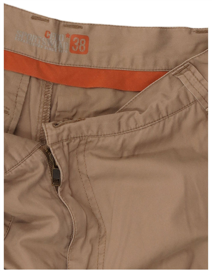 Celio Herre Cargo Shorts W38 XL Beige Bomuld