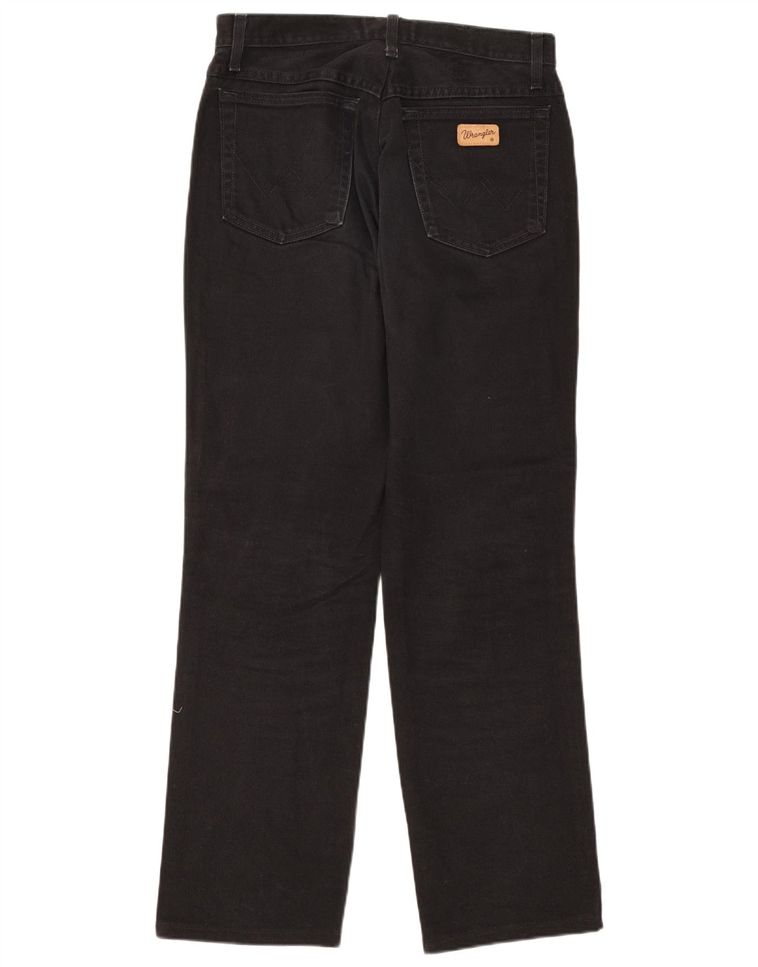 Wrangler Herre Texas Straight Jeans W33 L31 Sort Bomuld