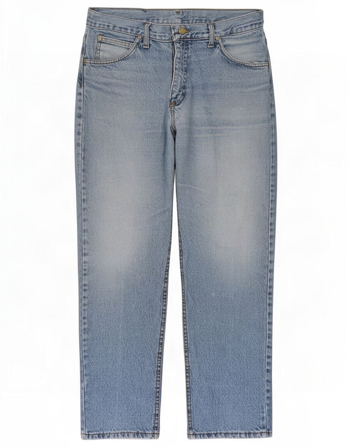 Lee Dame Brooklyn Straight Jeans W32 L30 Blå Bomuld