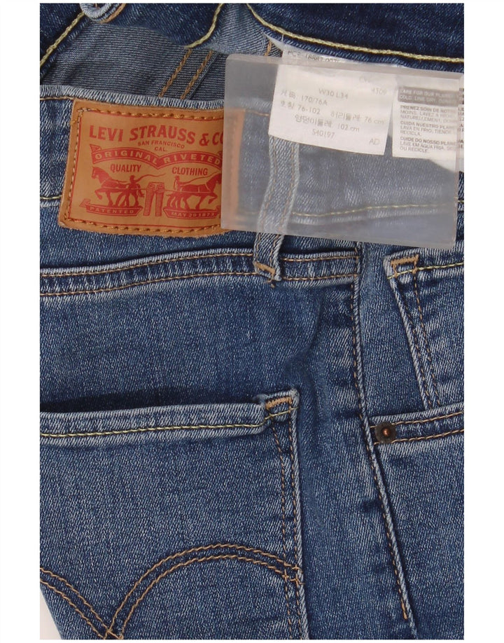 Levi's Skinny Jeans til kvinder W30 L26 Blå