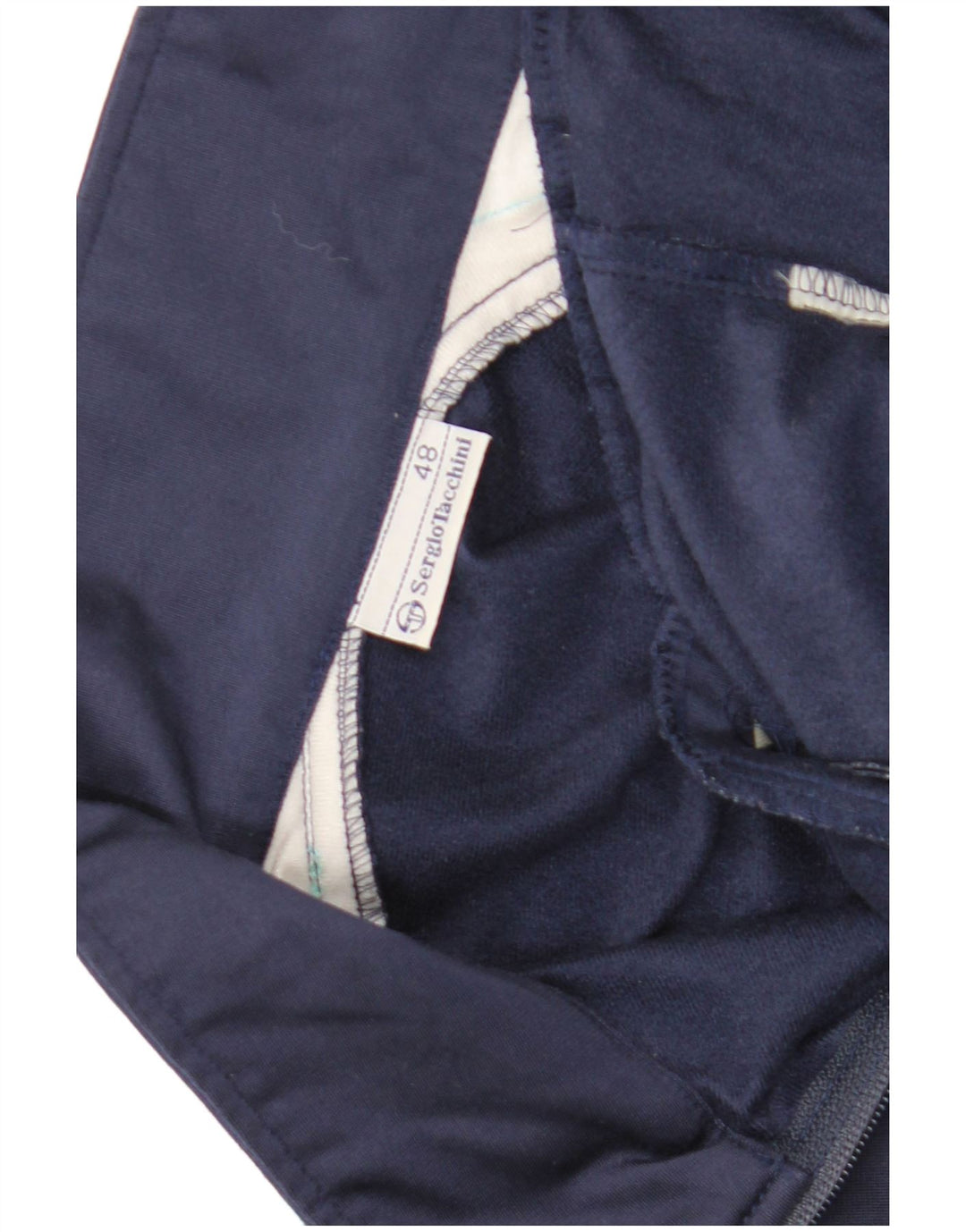 Sergio Tacchini Herre træningsdragt Topjakke IT 48 Medium Navy Blue