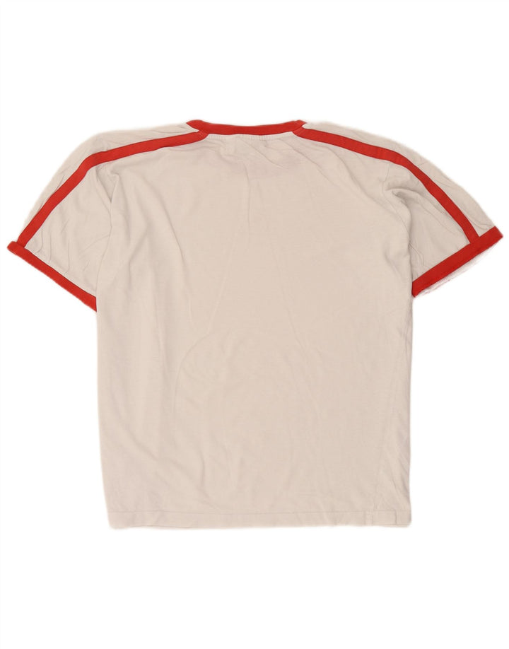 Puma Herre T-Shirt Top XL Hvid Colourblock