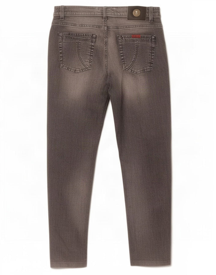 Trussardi Herre Slim Jeans W32 L30 Grå Bomuld