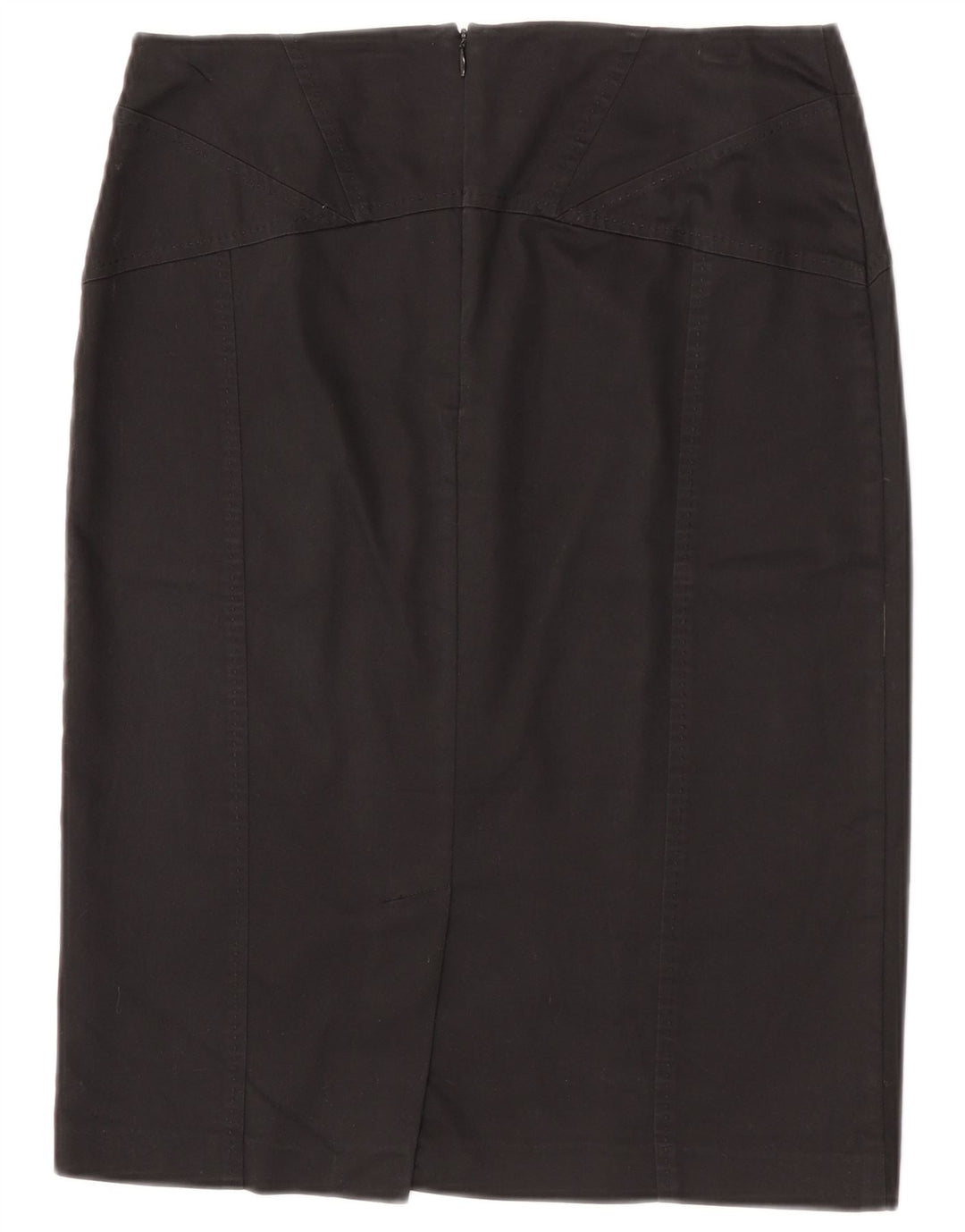 Oasis Womens Pencil Skirt UK 12 Medium W30 Black Bomuld