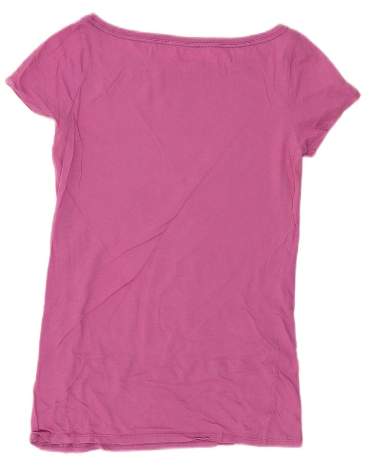 Vans Grafisk T-Shirt Top UK 12 Medium Pink