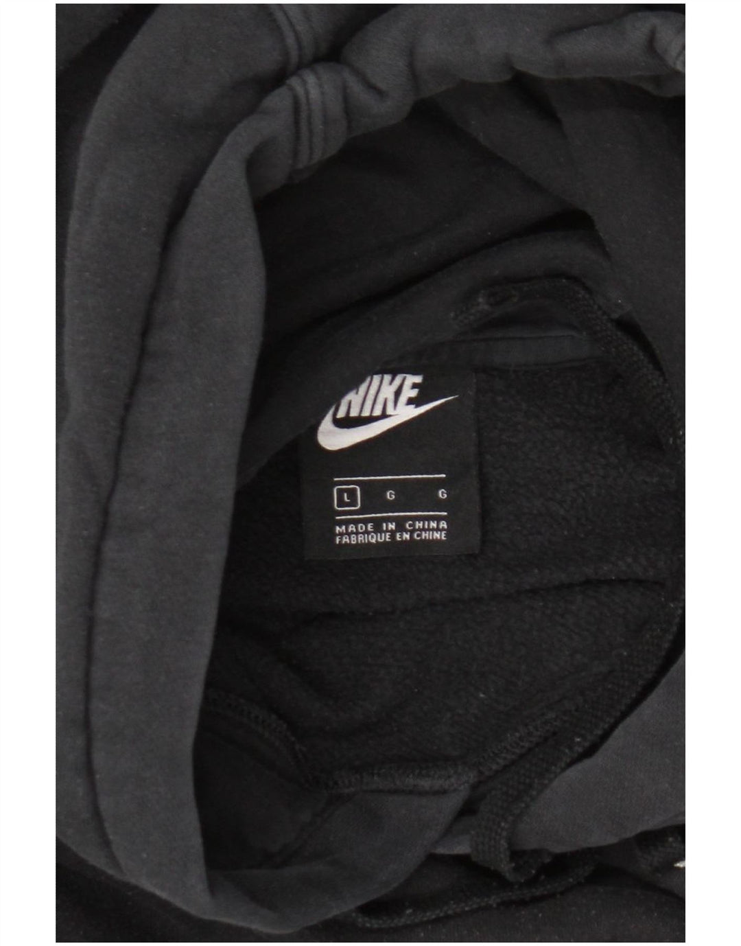 Nike Herre hættetrøje Jumper Large Sort