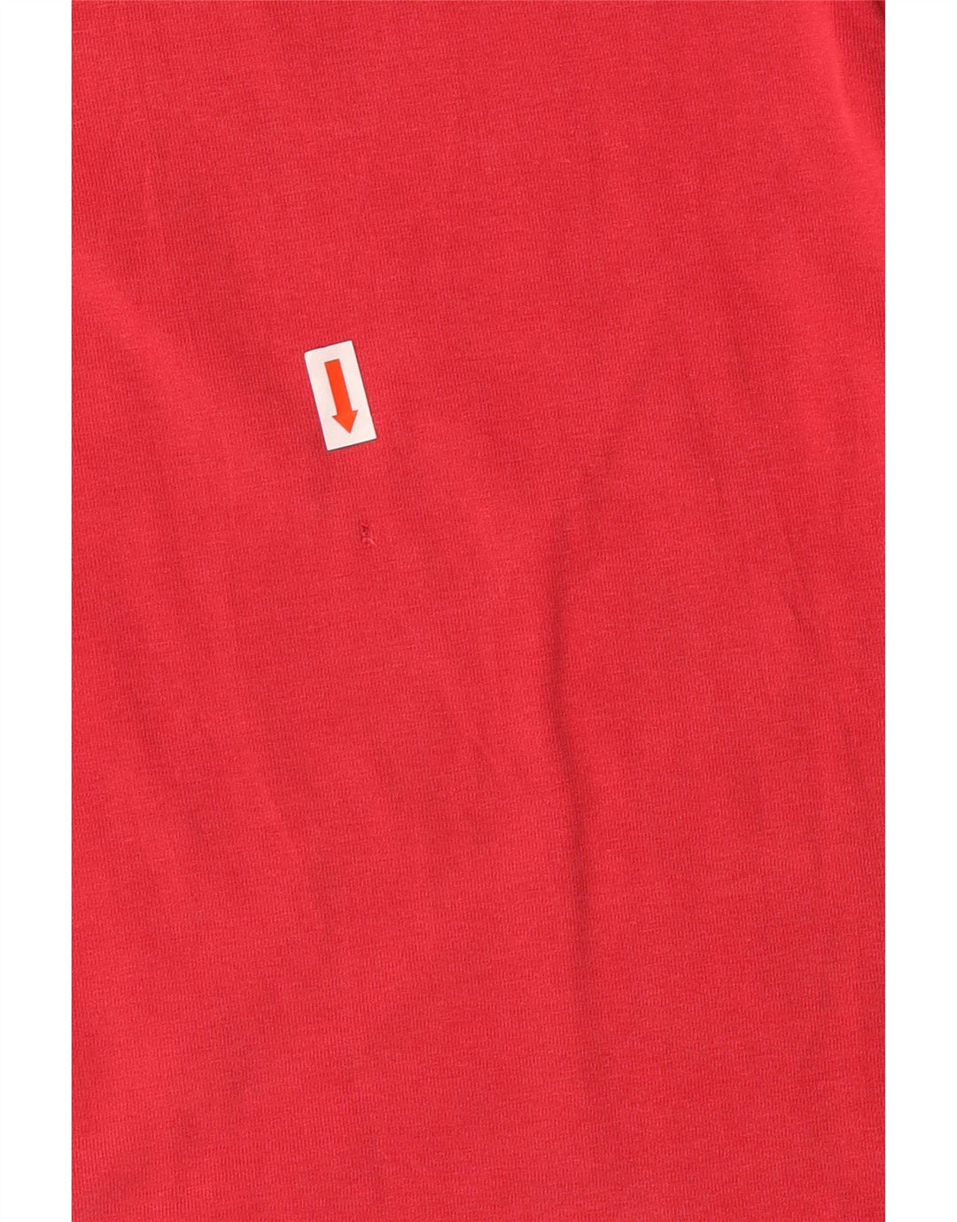 ADIDAS Mens T-Shirt Top UK 38/40 Medium Red Cotton