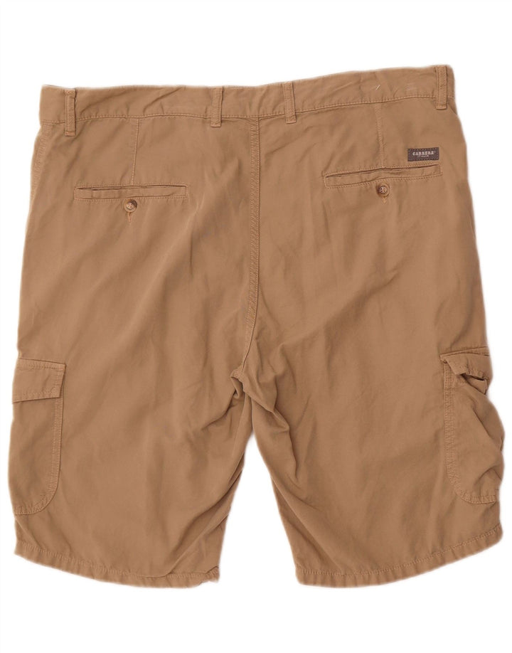 Carrera Herre Cargo Shorts IT 52 XL W36 Beige Bomuld