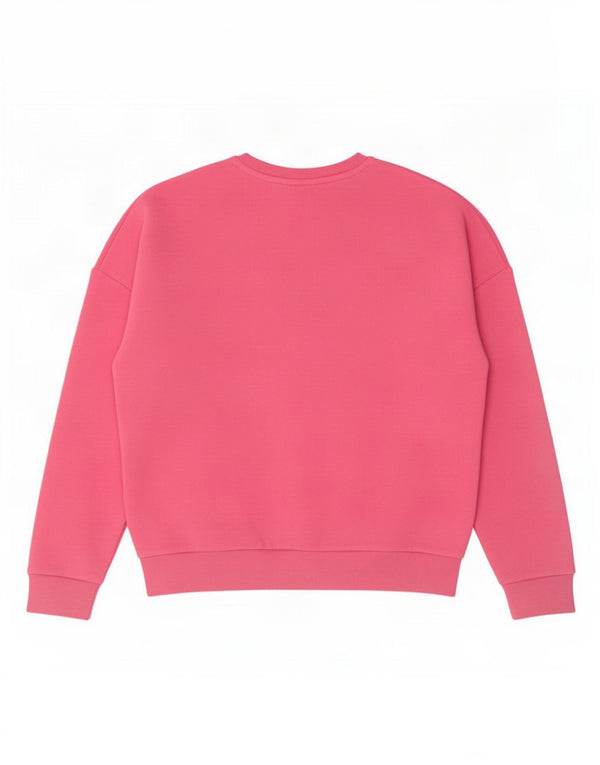 Marks & Spencer Girls Grafisk Sweatshirt Jumper 12-13 år Pink Bomuld