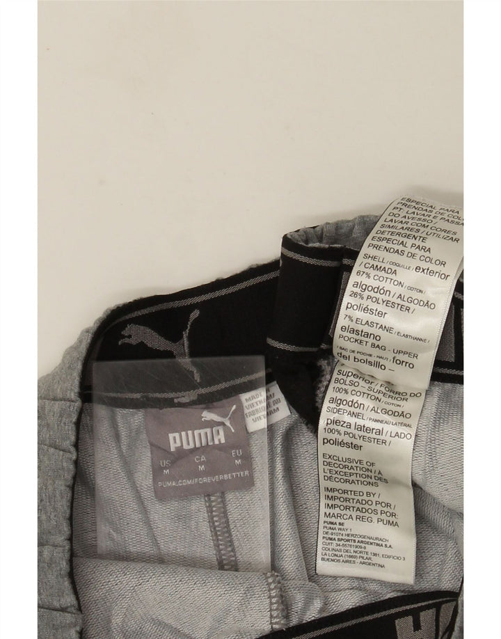 Puma Herre Sportshorts Medium Grå Colourblock Bomuld