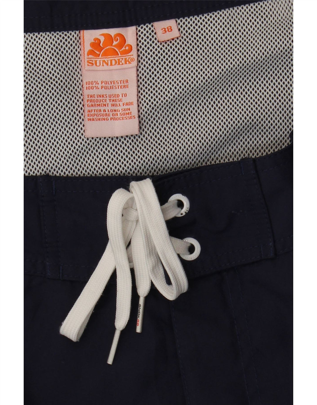 Sundek Herre badeshorts XL Marineblå Polyester