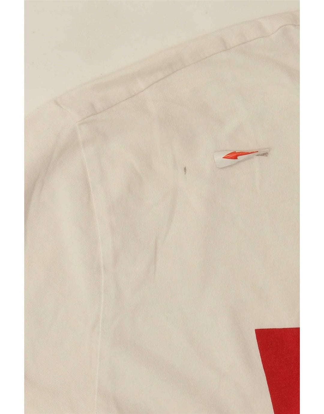 Levi's Herre grafisk T-shirt Top Stor hvid bomuld