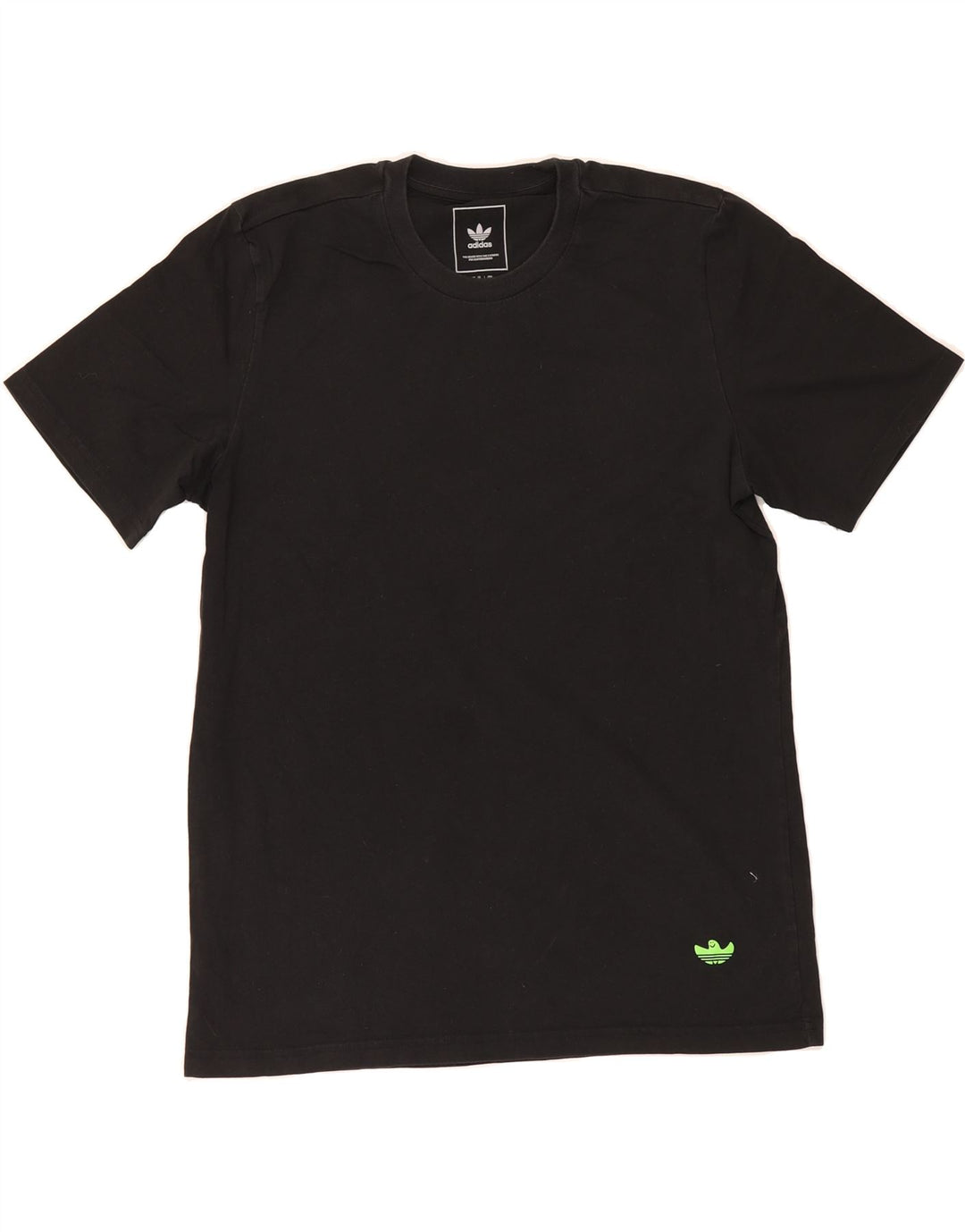 ADIDAS Mens Graphic T-Shirt Top Medium Black Cotton Vintage Adidas and Second-Hand Adidas from Messina Hembry 