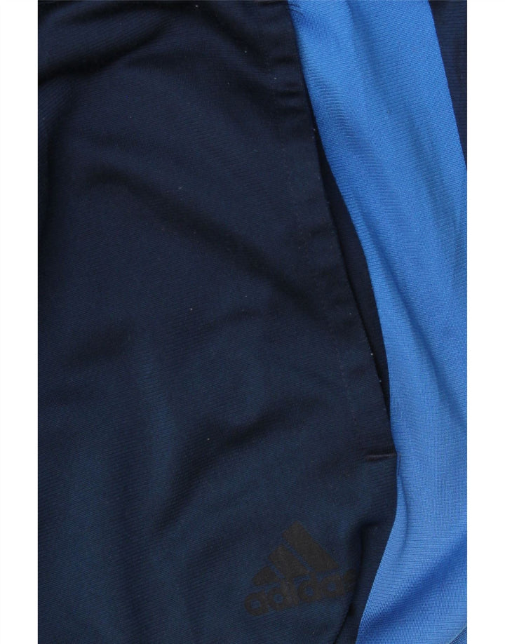 Adidas Træningsdragt bukser til mænd Large Navy Blue Colourblock