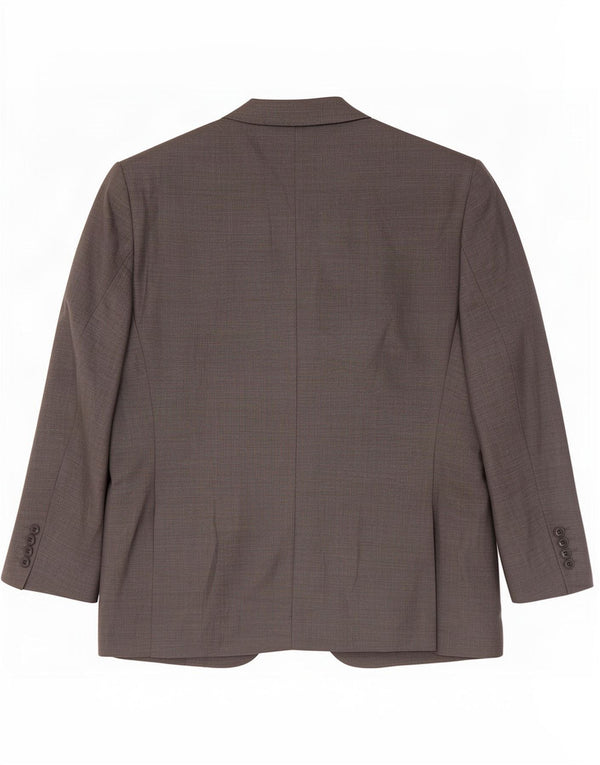 Marks & Spencer Mens Tailored Fit 2 Button Blazer Jacket UK 40 Medium Grey