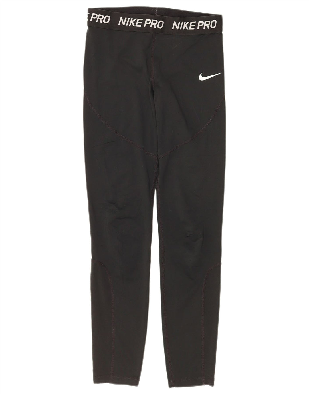 NIKE piger Dri Fit grafiske leggings 12-13 år stor sort polyester