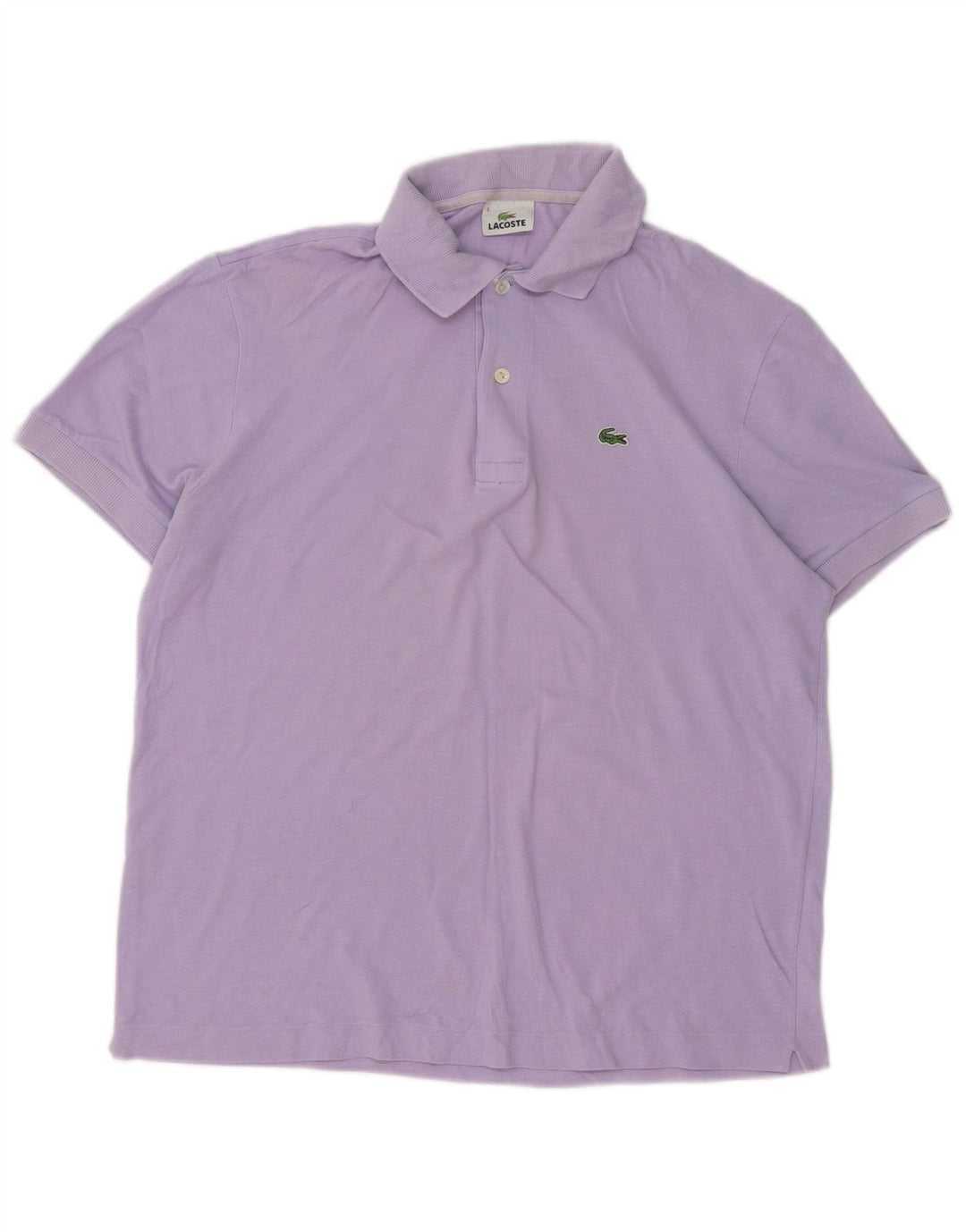 Lacoste herre poloskjorte str. 5 Large Lilla bomuld