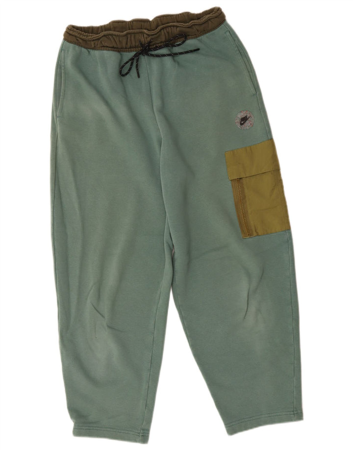 Nike Herre Cargo træningsdragt Bukser Joggers Medium Green Colourblock