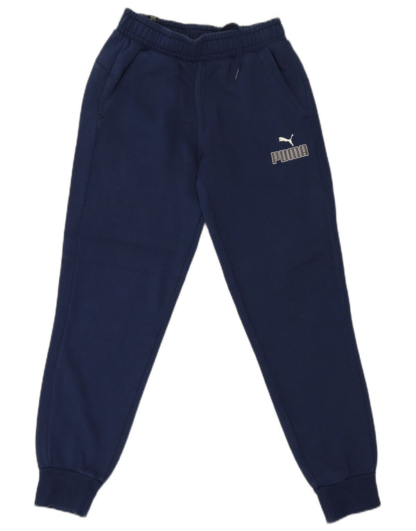 Puma Herre grafisk træningsdragt Bukser Jogger Small Navy Blue