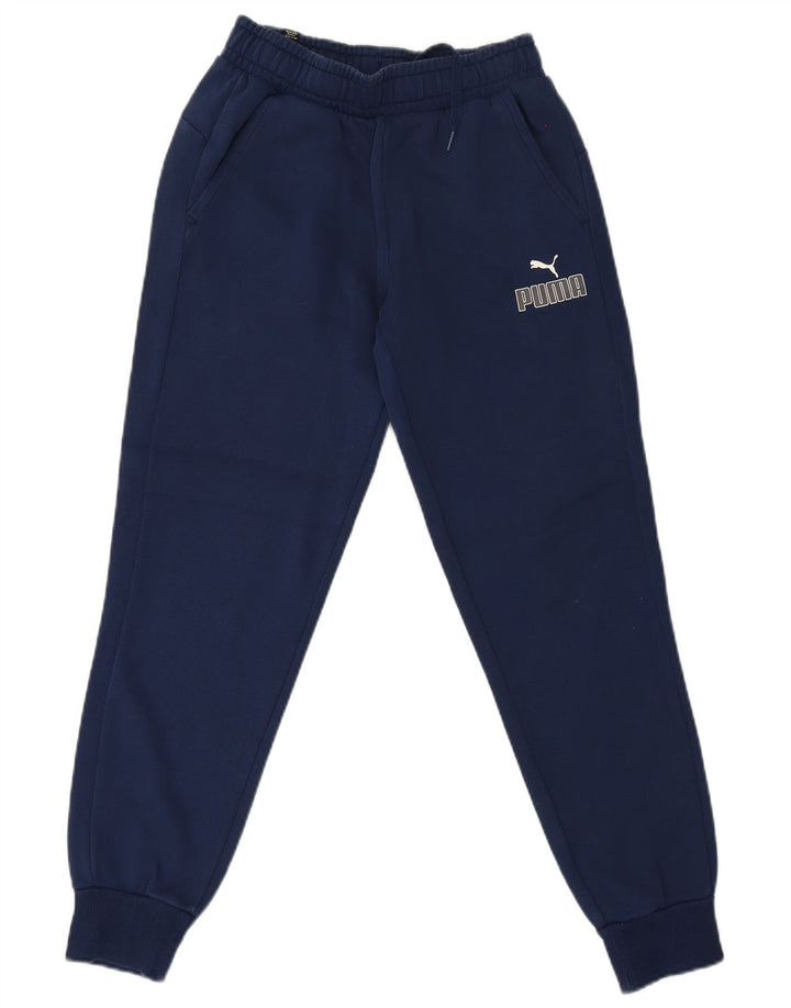 Puma Herre grafisk træningsdragt Bukser Jogger Small Navy Blue