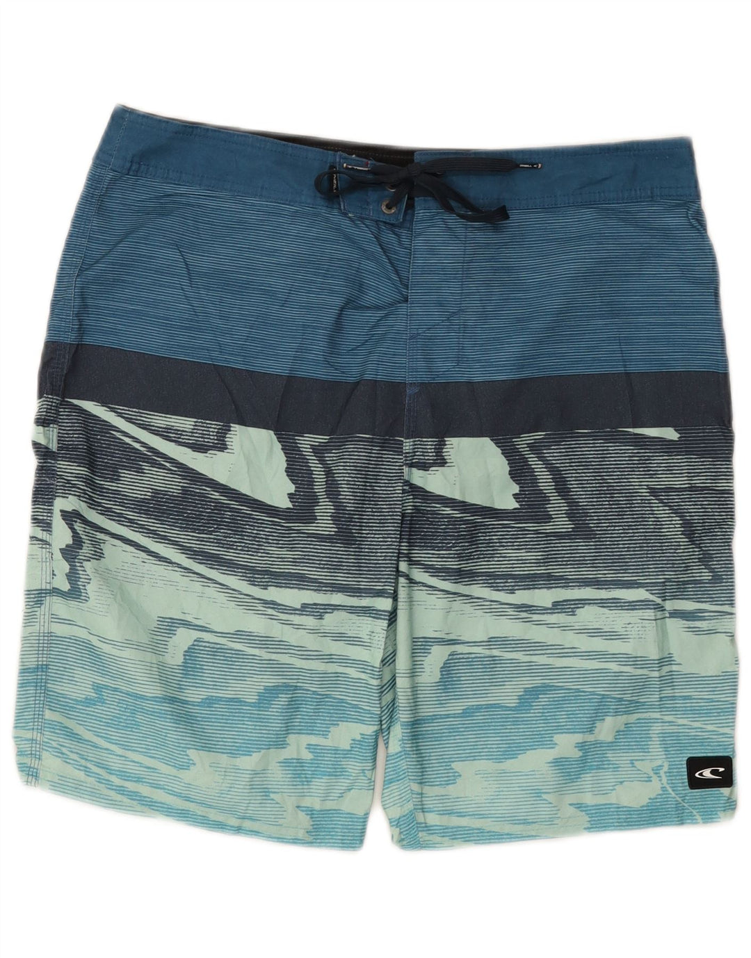 O'Neill Badeshorts til mænd mellemblå farveblok polyester