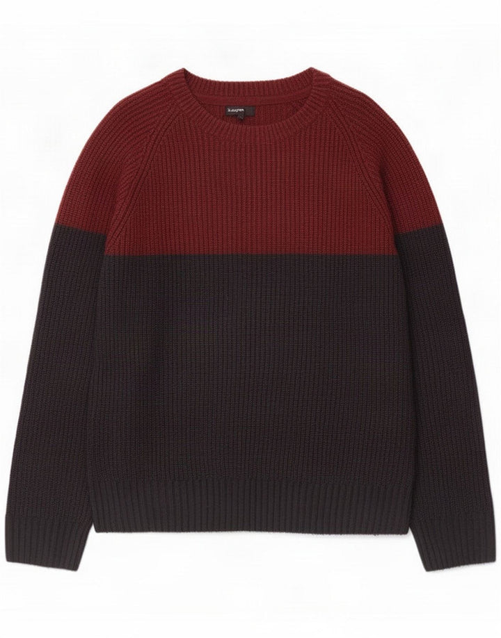 Marks & Spencer Herre Autograph Jumper Sweater med rund hals Large Brown