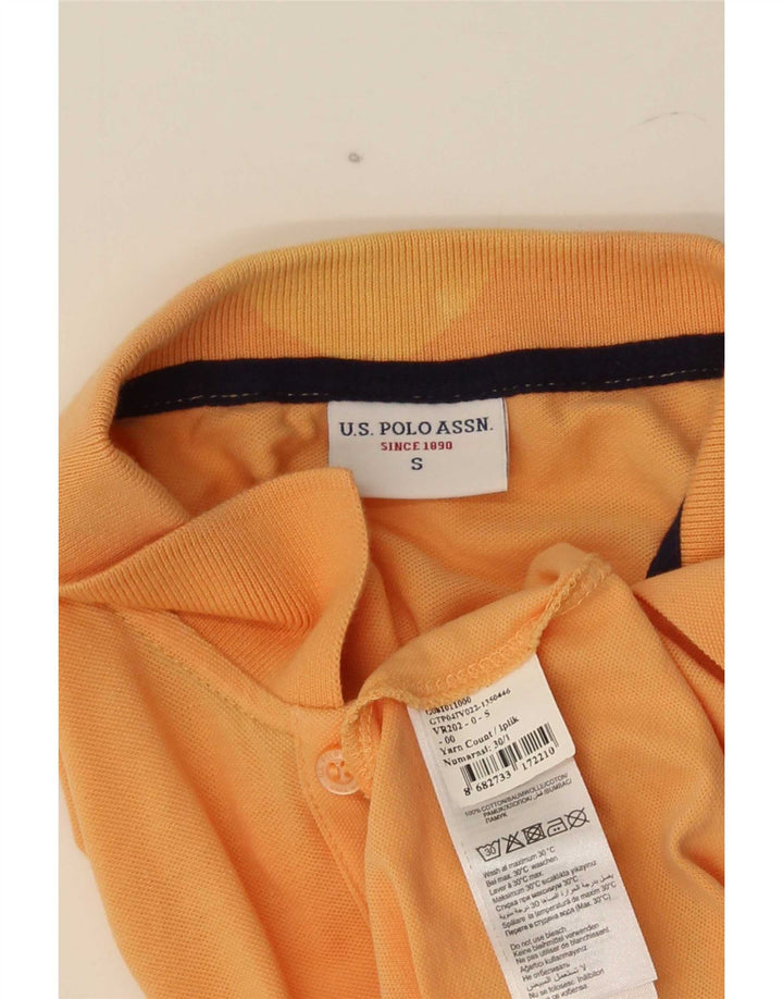 US Polo Assn Herre Polo Shirt Lille Orange Bomuld