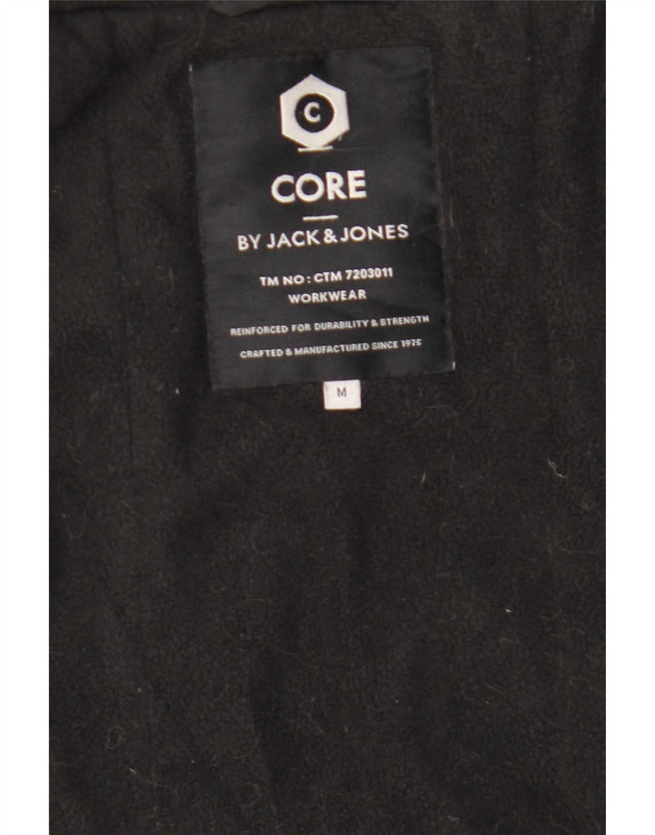 Jack & Jones Herre Windbreaker Jacket UK 38 Medium Black