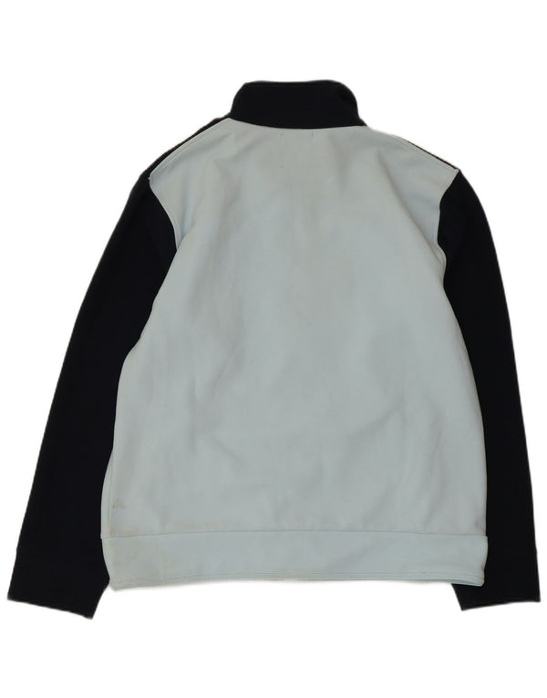 KAPPA træningsdragt topjakke til kvinder UK 18 XL Blå Colourblock Polyester