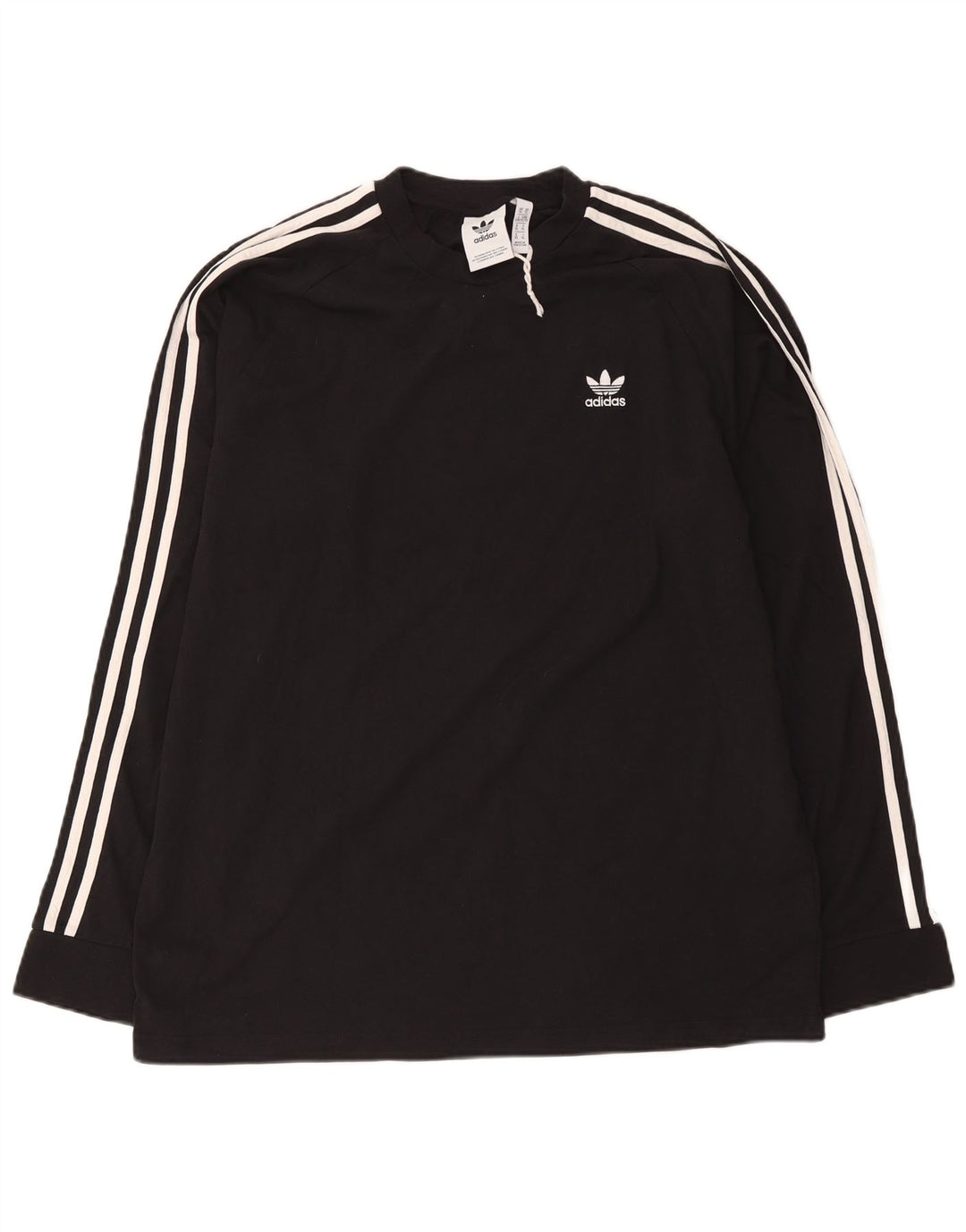 Adidas Herre Top Langærmet XL Sort Bomuld