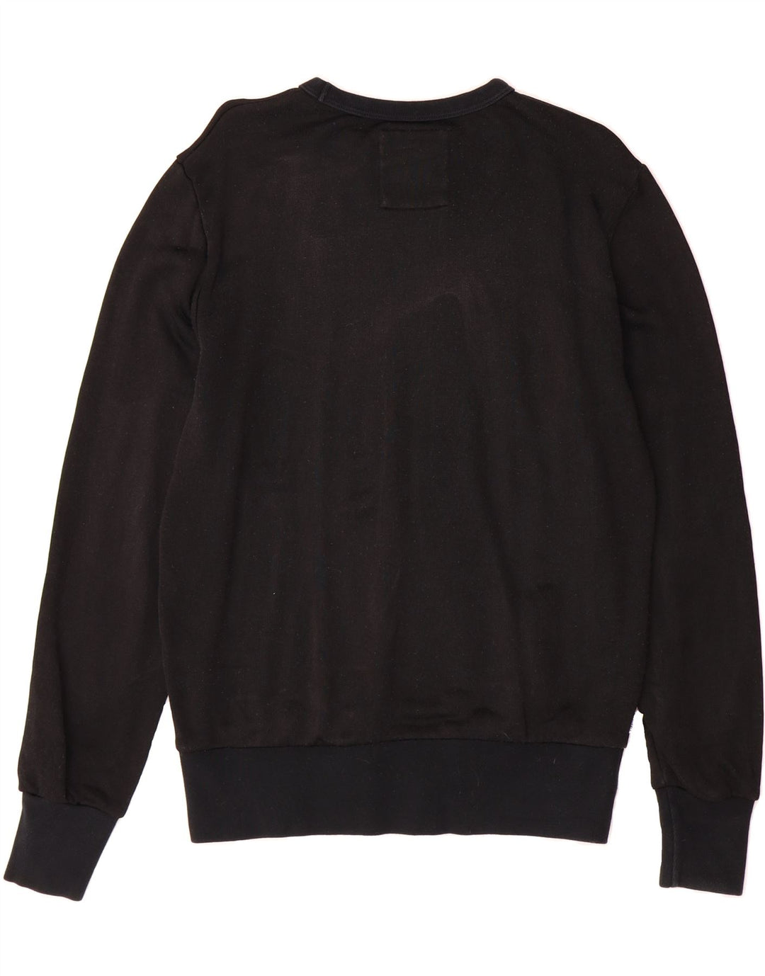 FRANKLIN MARSHALL Mens Sweatshirt Jumper Small Black Vintage Franklin Marshall and Second-Hand Franklin Marshall from Messina Hembry 