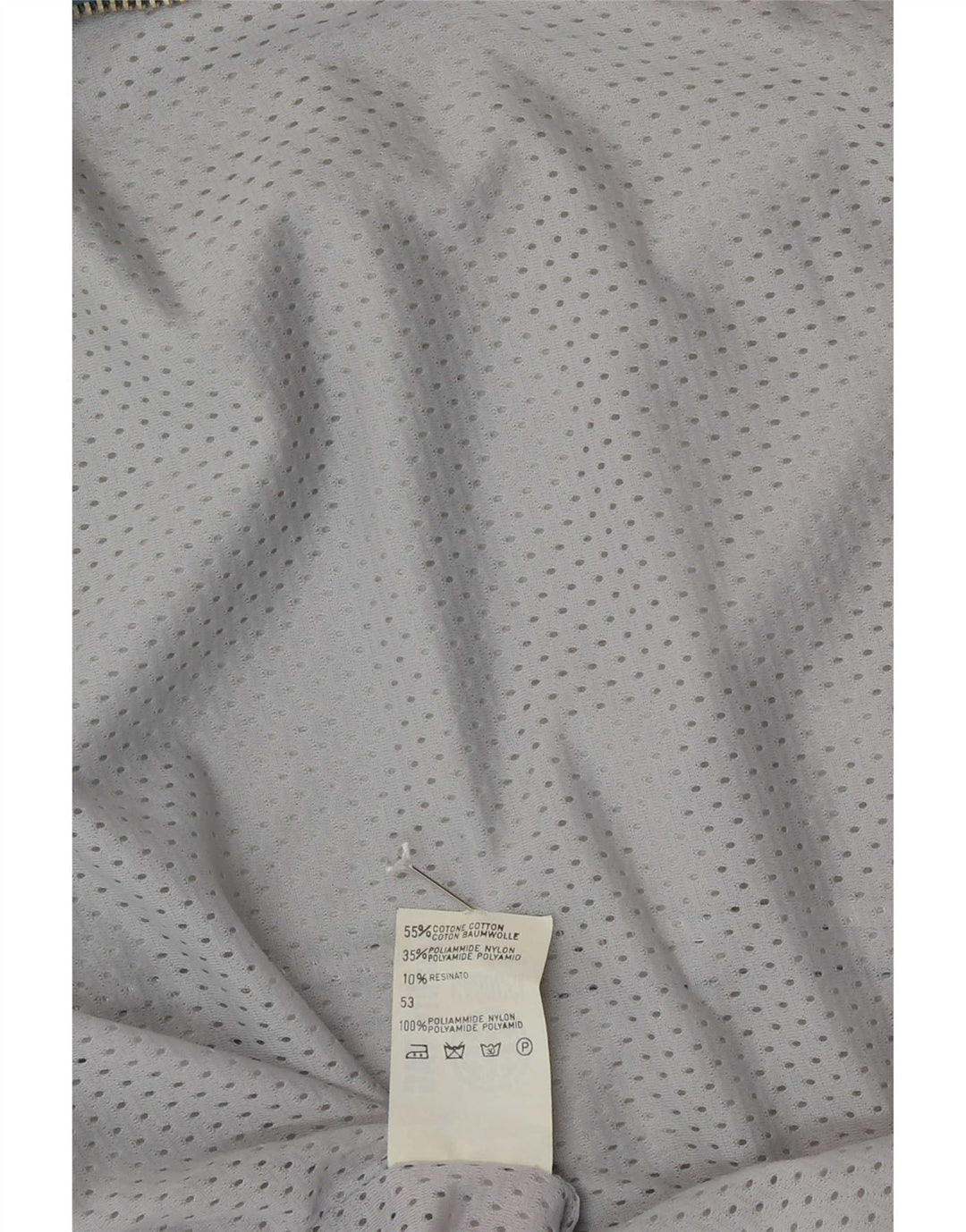 Casucci Herre Utility Gilet UK 36 Small Blue Cotton