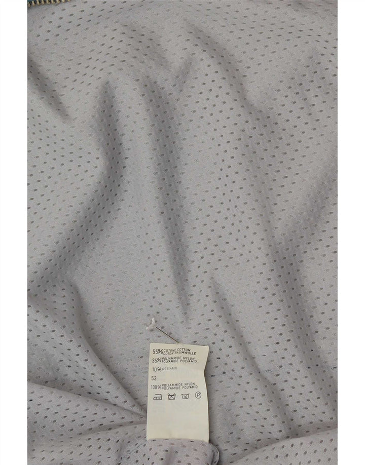 Casucci Herre Utility Gilet UK 36 Small Blue Cotton