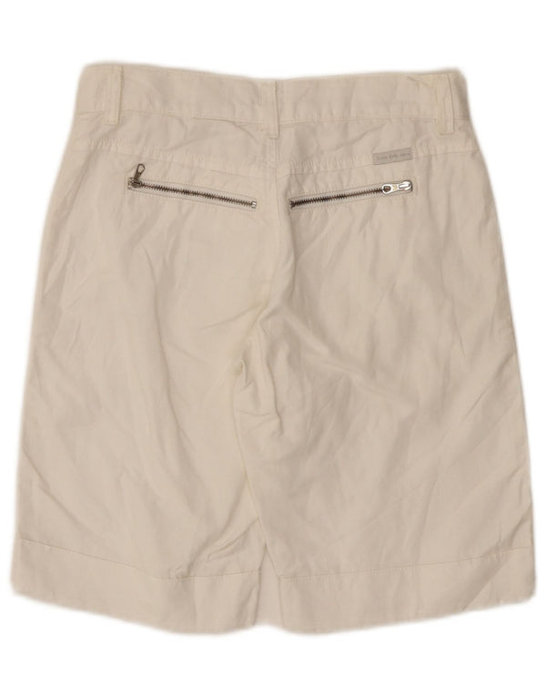 Calvin Klein Casual Shorts til kvinder W24 XS Hvid bomuld