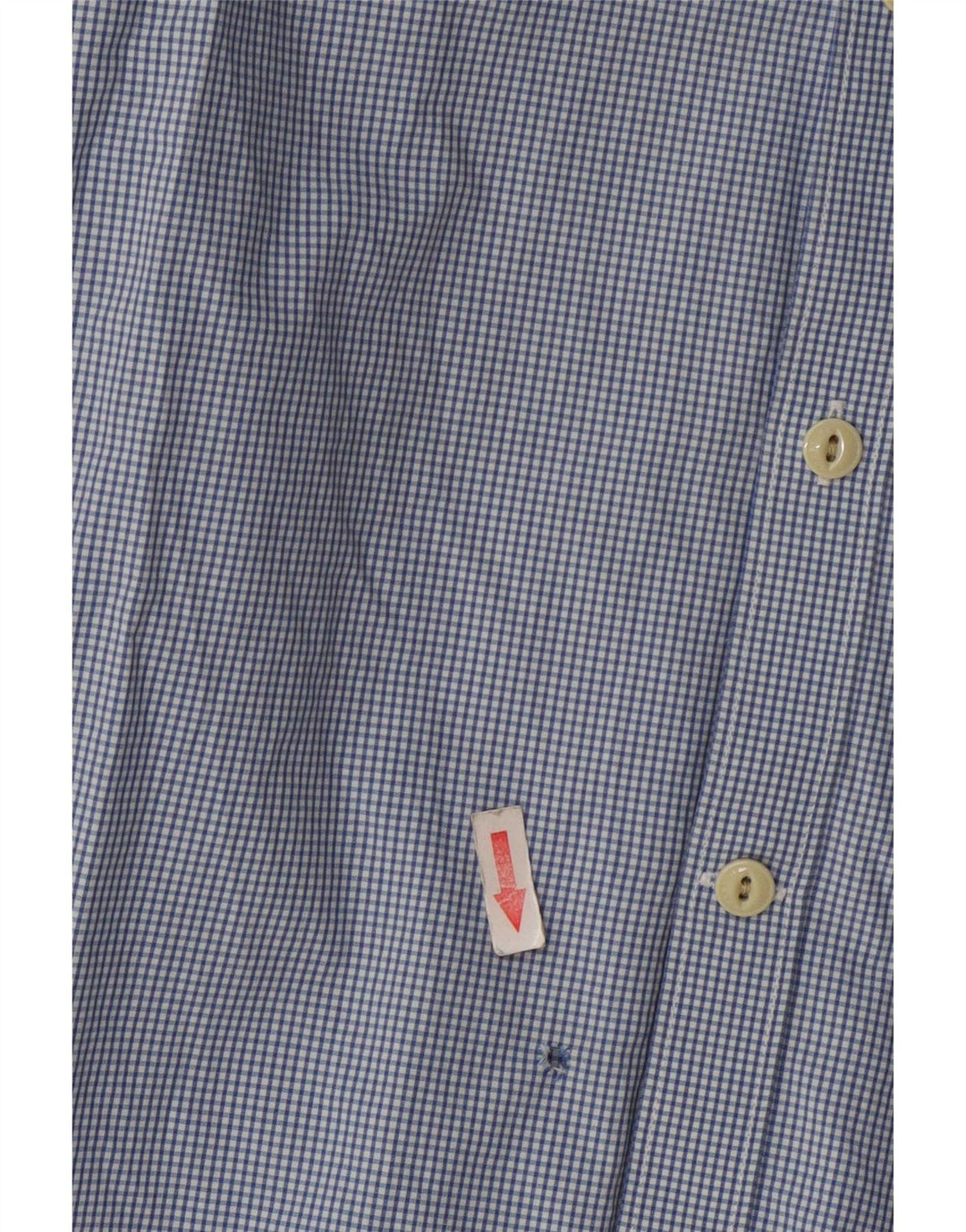 Barbour Herre Slim Fit skjorte Medium Blue Gingham Cotton