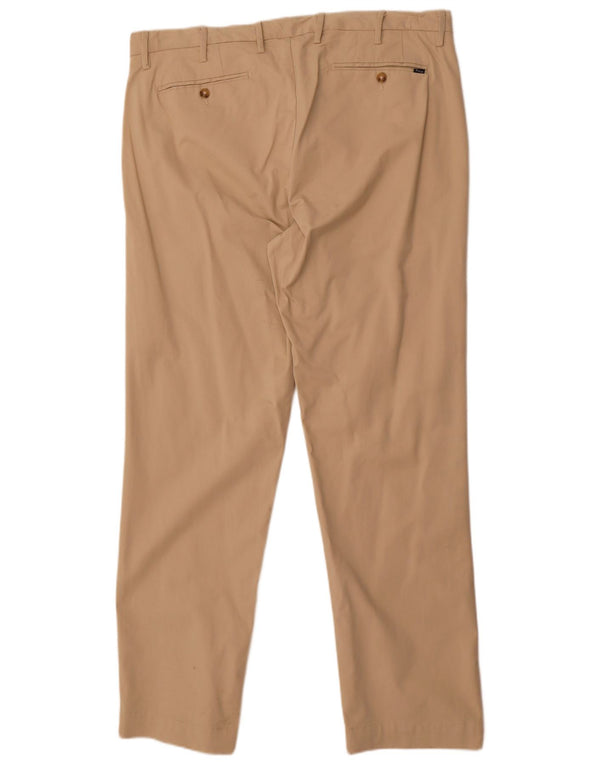 Polo Ralph Lauren Mens Straight Chino Trousers W38 L32 Beige Cotton