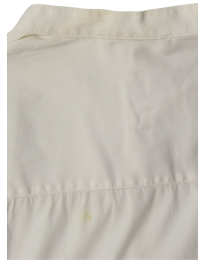 Cos Herre Pullover Shirt Lille hvid bomuld