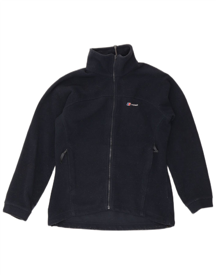 Berghaus Dame Liner Fleece Jakke UK 12 Medium Navy Blue