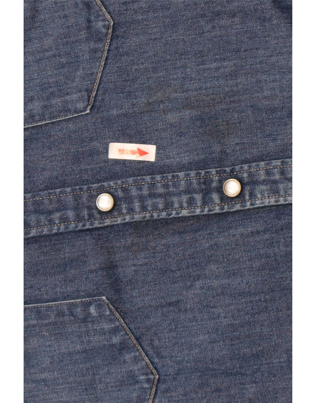 Levi's Denimskjorte til mænd, stor blå