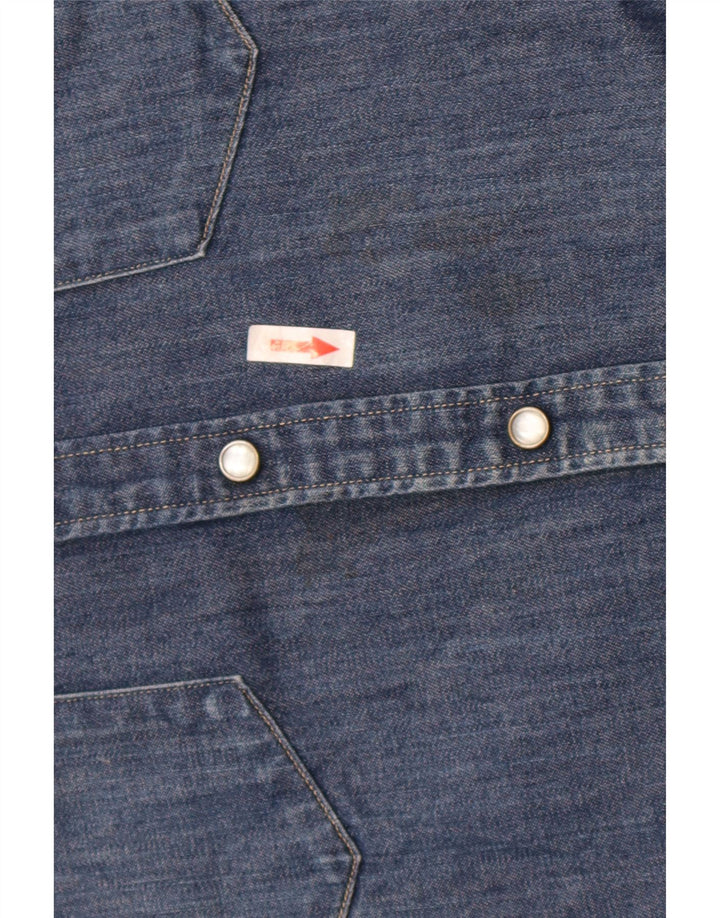 Levi's Denimskjorte til mænd, stor blå