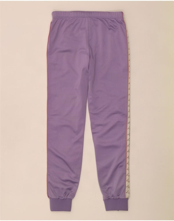 Kappa træningsdragt til kvinder Joggers UK 14 Medium Lilla Colourblock