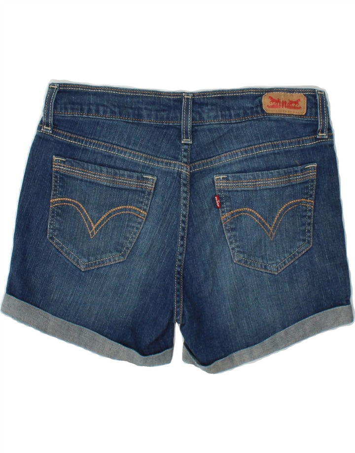 LEVI'S Womens Denim Shorts W28 Medium Blue Cotton Vintage Levi's and Second-Hand Levi's from Messina Hembry 